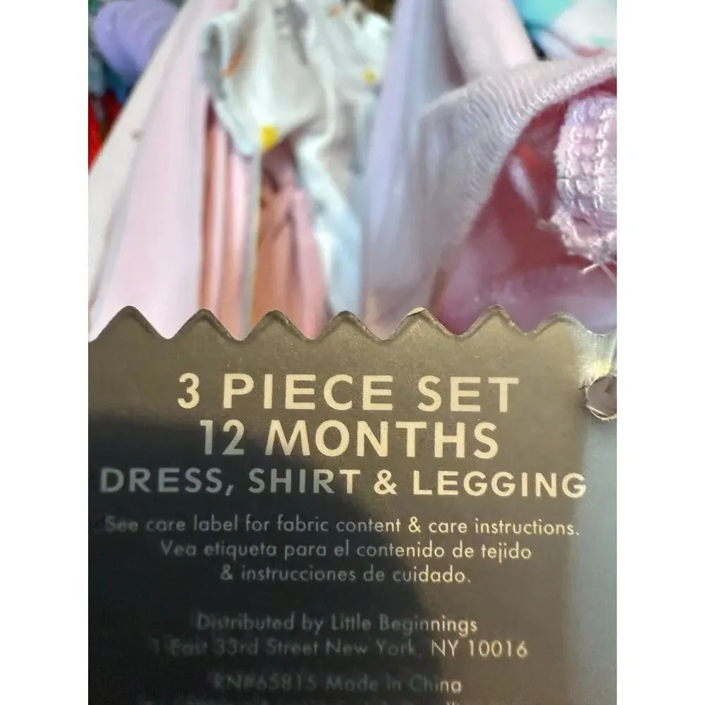 Copied - Unicorn 3 piece set NWT 12 Months